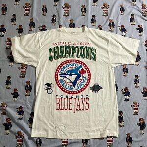 Vintage Blue Jays World Series champions tee